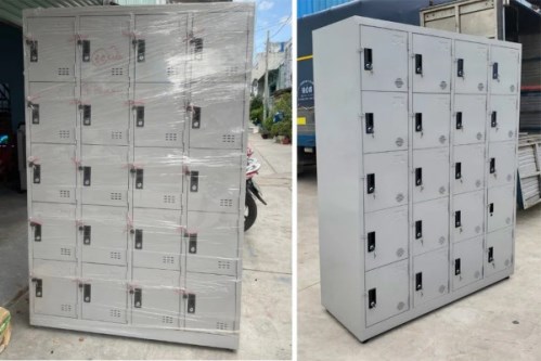 Tủ locker - Kệ Chứa Hàng Hòa Mỹ - Công Ty Cổ Phần Dịch Vụ Và Đầu Tư Hòa Mỹ